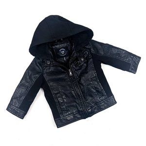 URBAN REPUBLIC Toddler Boy Faux Leather Jacket